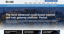 Desktop Screenshot of iboss.com