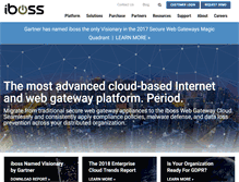 Tablet Screenshot of iboss.com